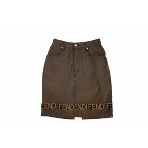 vintage fendi skirt